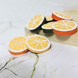 Mudi Handmade 3'lü Limon Buzdolabı Magneti