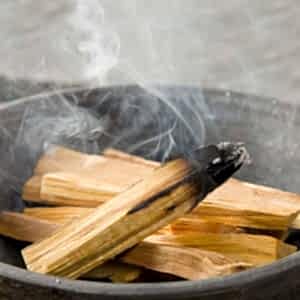 20 Gr. Palo Santo Tütsü Dahil Beton Gri Tütsülük veya Tütsü Tabağı