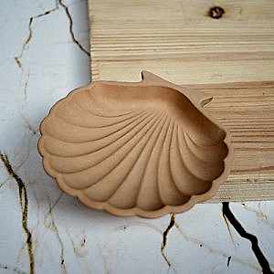 Beton Döküm CAMEL İstiridye Mum Tabağı Organizer veya Sunumluk