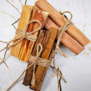 2 Adet 20 Gr Palo Santo Tütsü ve Silver Beton Döküm Konik Tütsülük