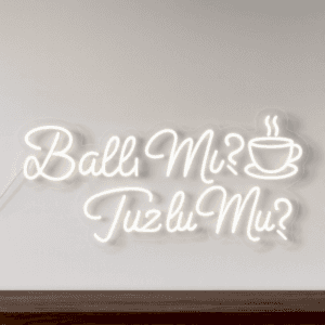 Ballı Mı Tuzlu Mu Neon 50 cm 