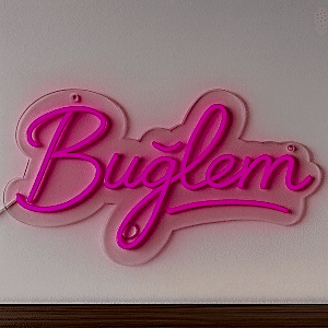 Kişiye Özel İsimli Neon Led 50 cm 