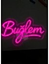 kişiye özel isimli neon led, 50 cm özel neon yazı, isim neon tabela